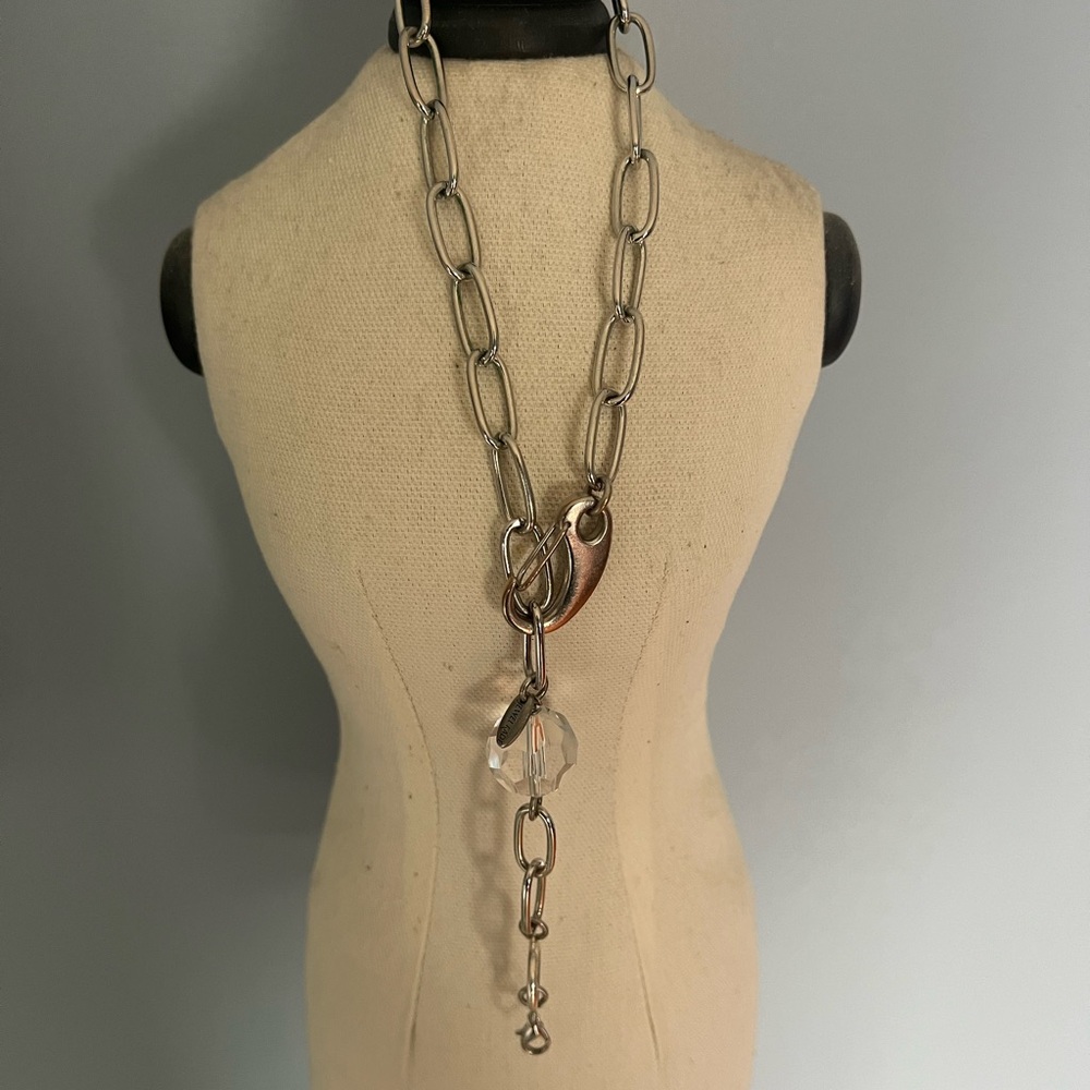 Jewel Kade Elegant Silver Chain Necklace